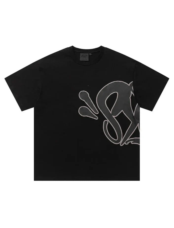 "Graffiti" Short Set Black