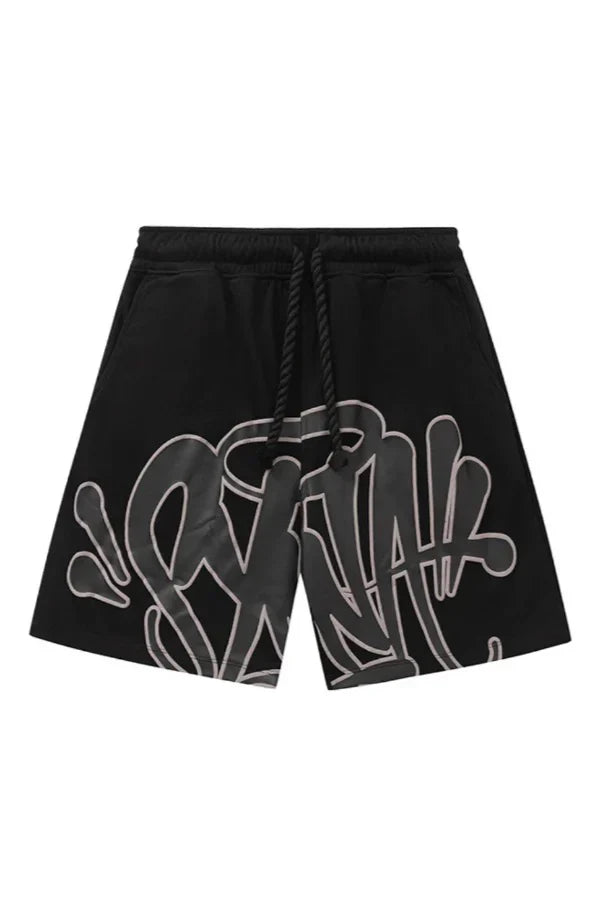 "Graffiti" Short set black