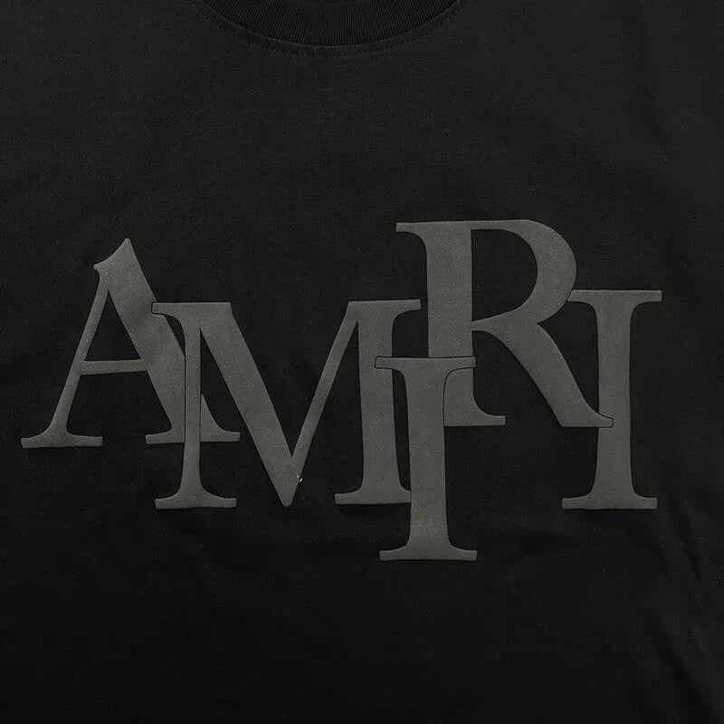 "Staggered Logo" Amir Tee
