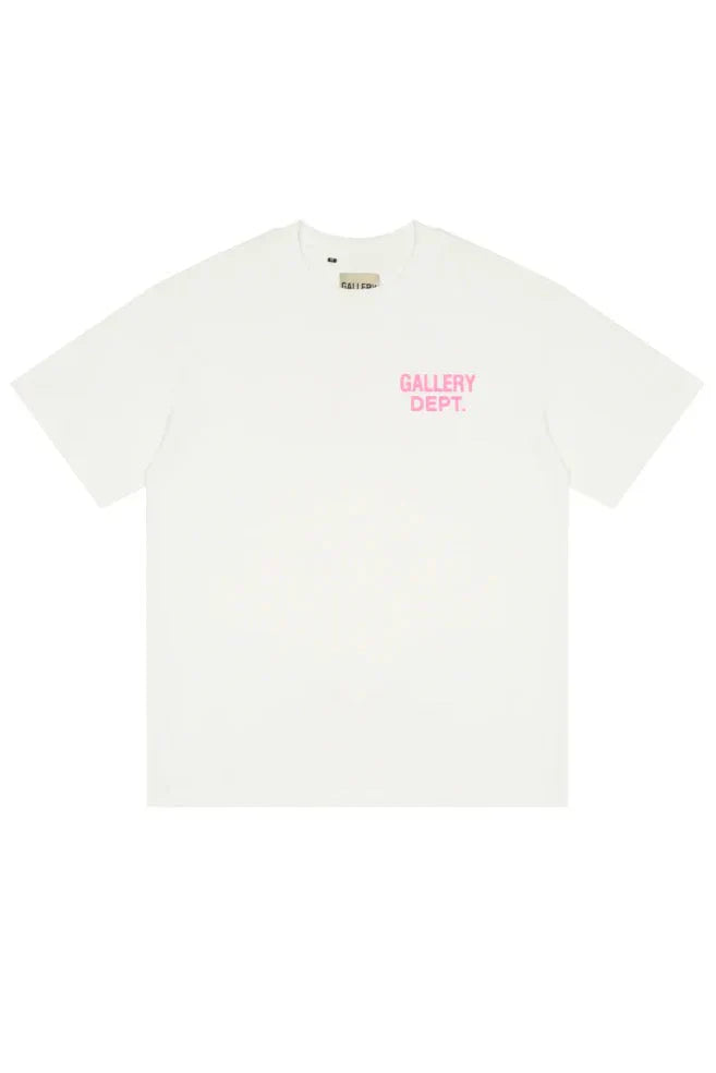 "Dept" Tee Pink