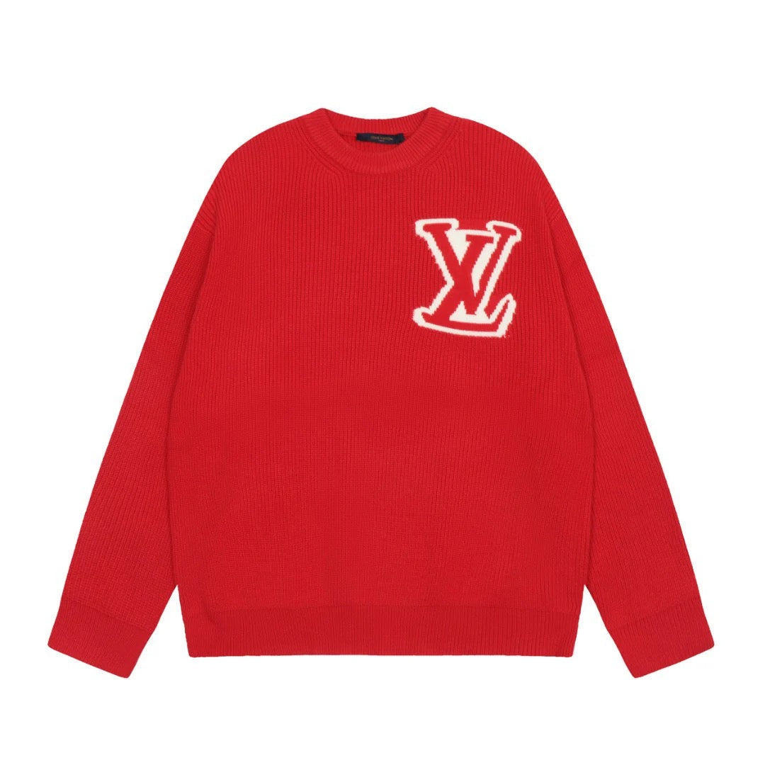 "LV" Designer Strickpulli
