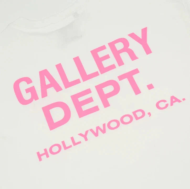 "Dept" Tee Pink