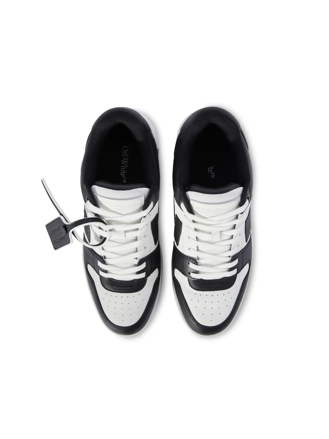 "Off" Sneaker Black/White