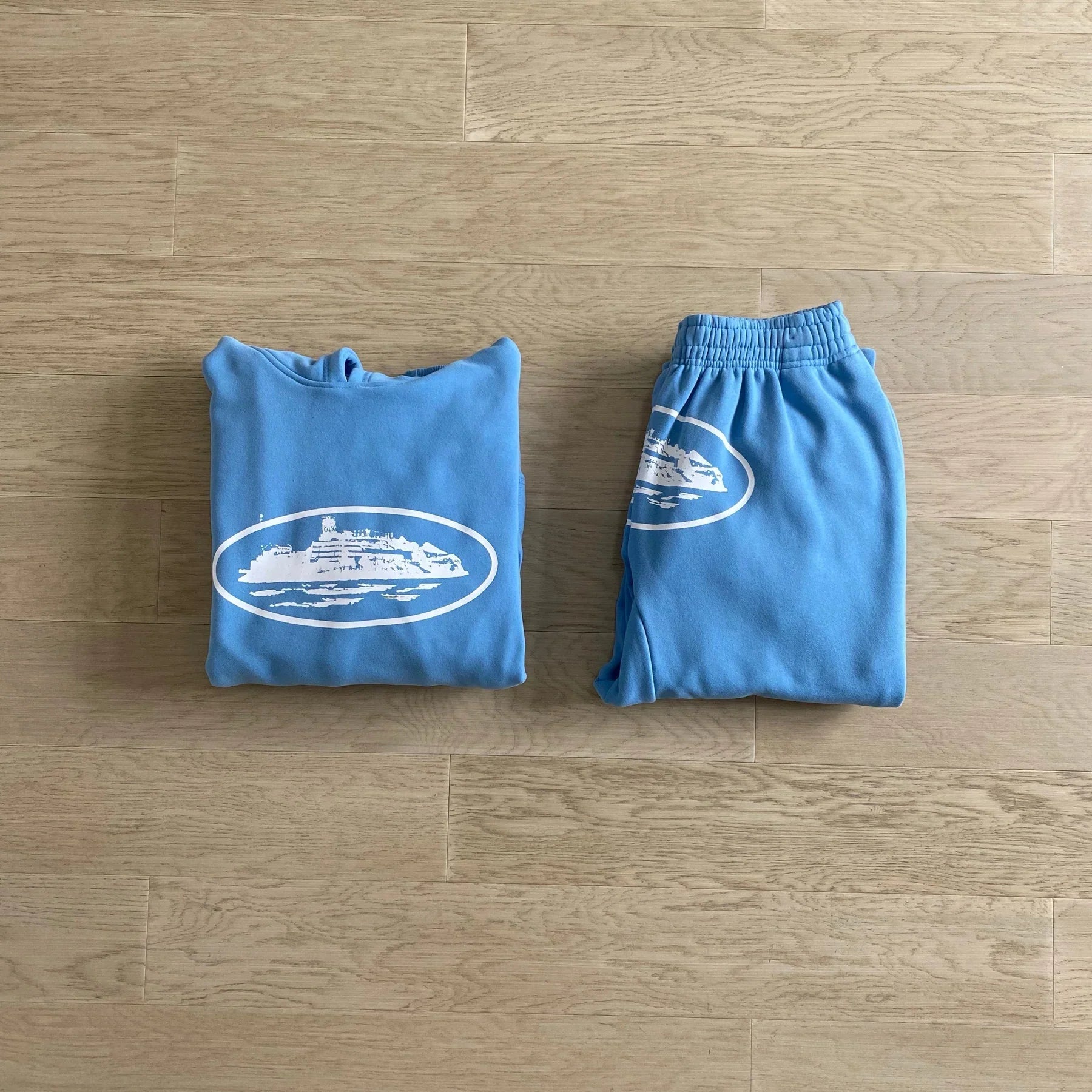 "Alcatraz" Tracksuit Baby Blue