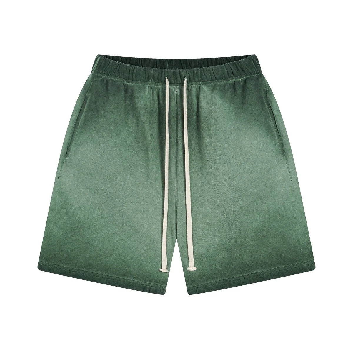 Calivare Green Washed Shorts