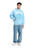 "Sp5der" Hoodie Baby Blue