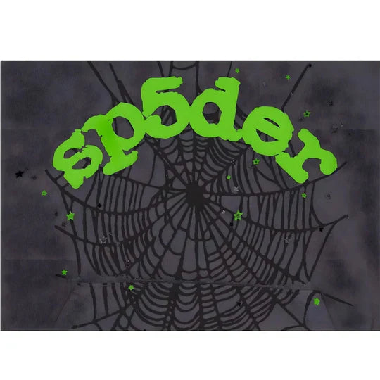 "Sp5der" Hoodie Grijs