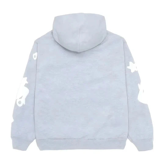 "Sp5der" Hoodie Light Grey