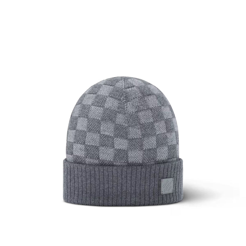"LV" Beanie Grijs
