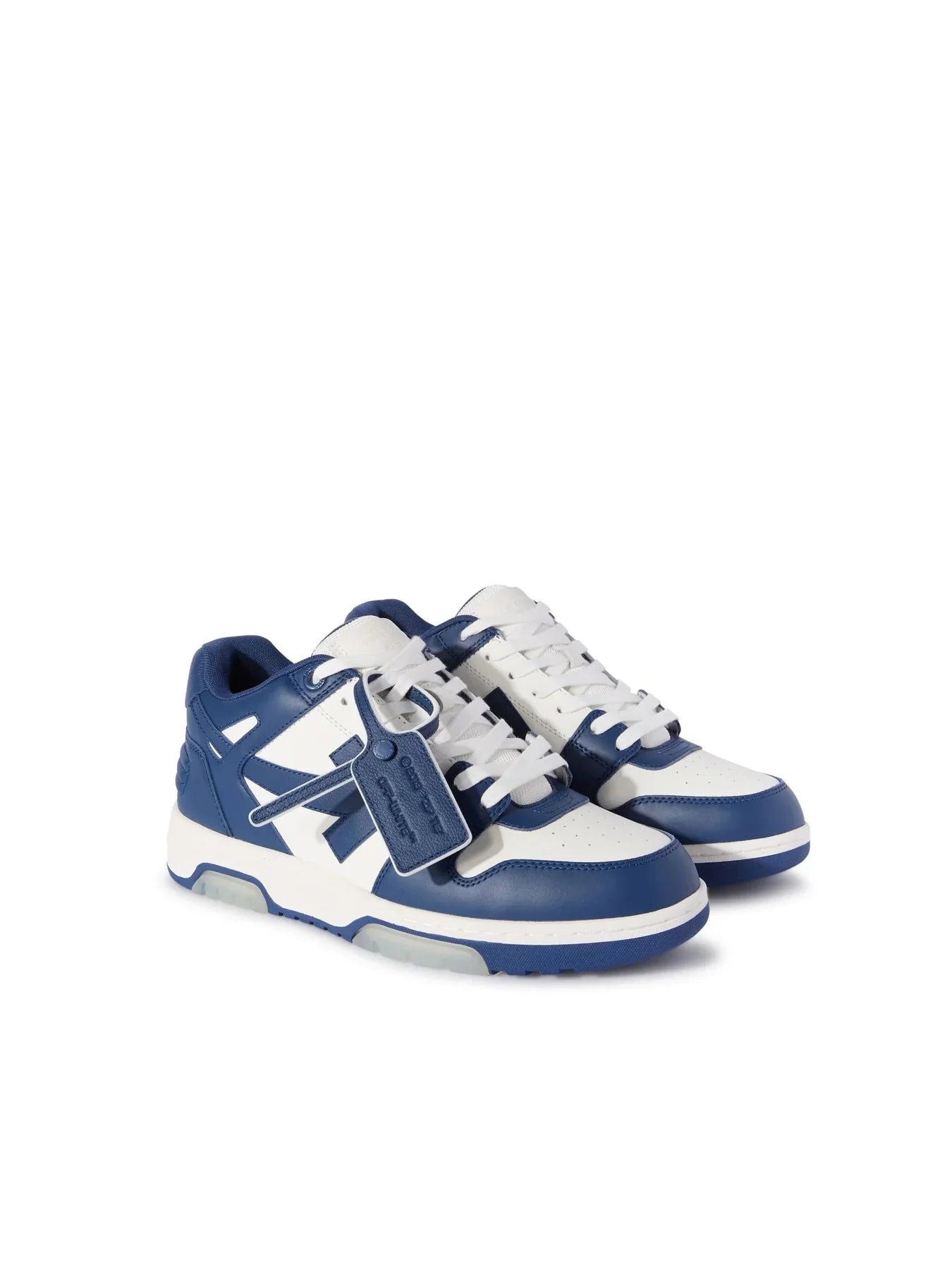"Off" Sneaker Blue/White