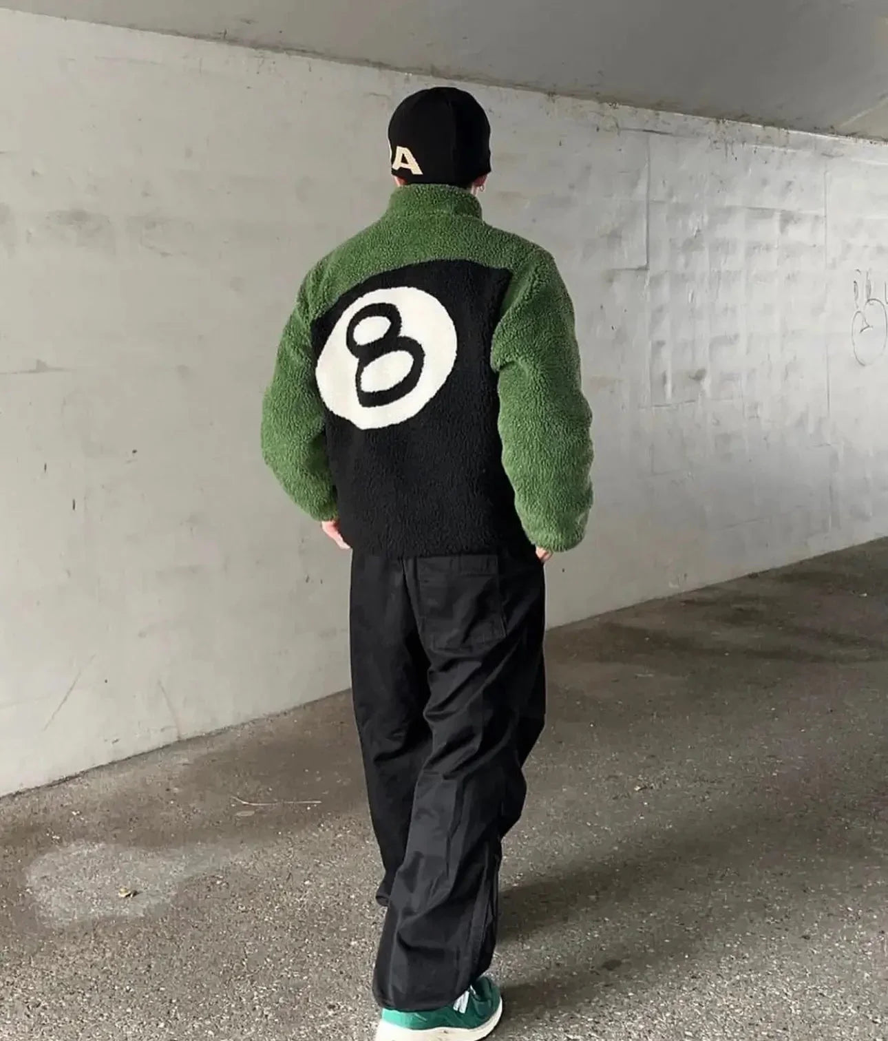 "Eight" fleece jacket