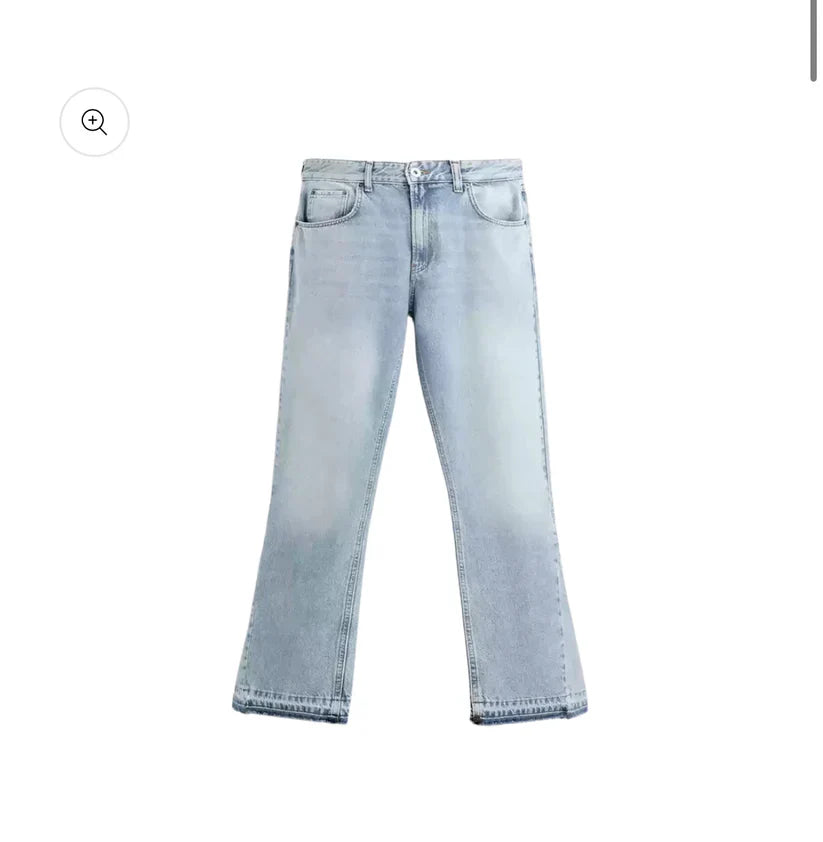 "Calivare" Flared Denim